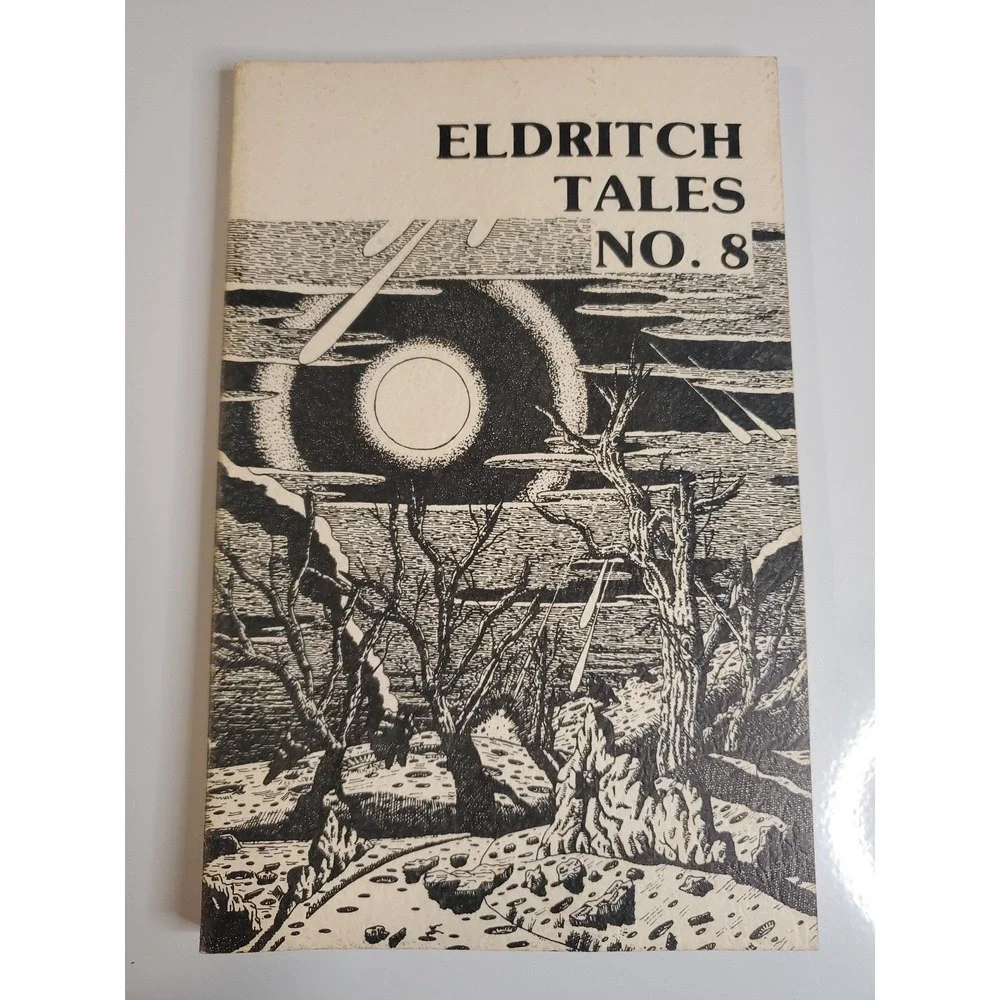 Eldritch Tales No 8 1982 Weird Horror H P Lovecraft Cthulhu Mythos Ghosts Pulp